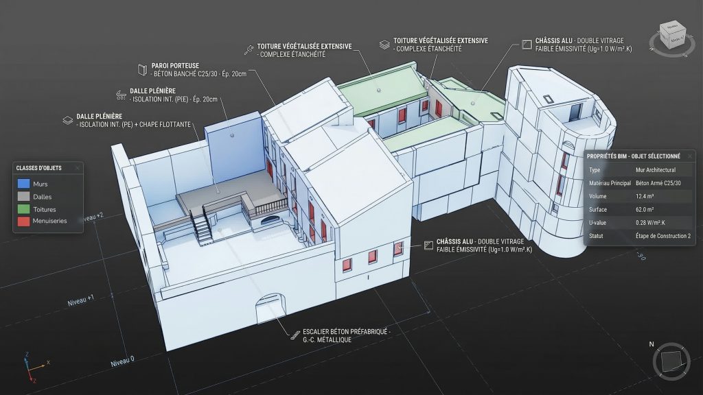 Numérisation et modélisation BIM de Sant-Roch / Céret (66)